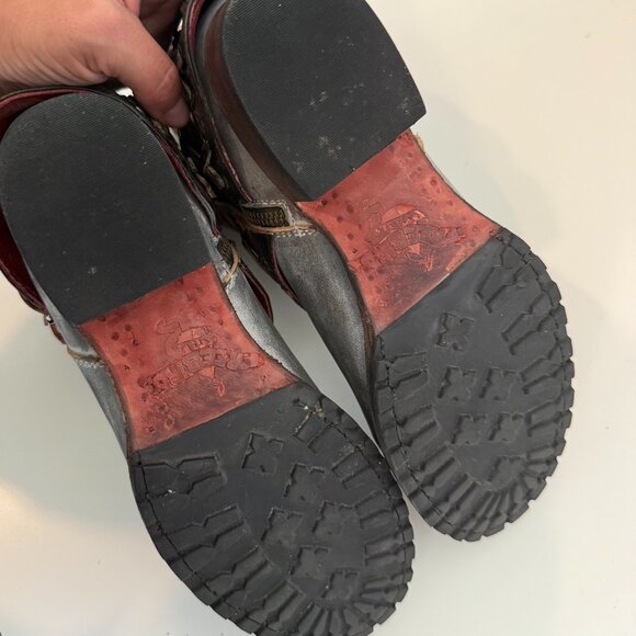 Freebird by Steven Women Dublin Smoke Grey Leather Boots Size US 9 - Picture 9 of 9